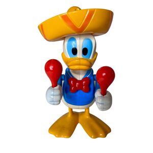 Donald Duck Vintage Disney Illoo Wind-Up Toy-Tested-Works